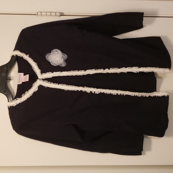 crystal-kobe Sweaters - Crystal-kobe 3Q length Black Sweater size M